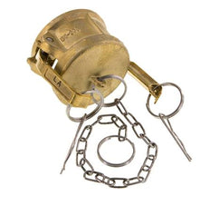 Tapa de extremo de acoplamiento de latón Camlock DN 50 (2'') Tipo DC MIL-C-27487