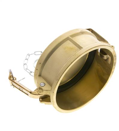 Tapón de acoplamiento de latón Camlock DN 140 (6'') Tipo DC MIL-C-27487