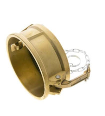 Tapón de acoplamiento de latón Camlock DN 140 (6'') Tipo DC MIL-C-27487