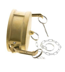 Tapón de acoplamiento de latón Camlock DN 140 (6'') Tipo DC MIL-C-27487