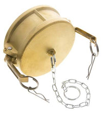 Tapón de acoplamiento de latón Camlock DN 140 (6'') Tipo DC MIL-C-27487