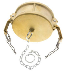 Tapón de acoplamiento de latón Camlock DN 140 (6'') Tipo DC MIL-C-27487