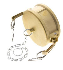 Tapa de extremo de acoplamiento de latón Camlock DN 90 (4'') Tipo DC MIL-C-27487