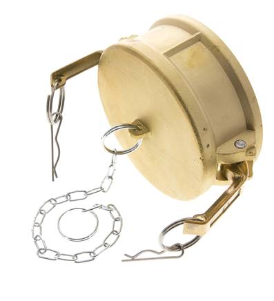 Tapón de acoplamiento de latón Camlock DN 140 (6'') Tipo DC MIL-C-27487