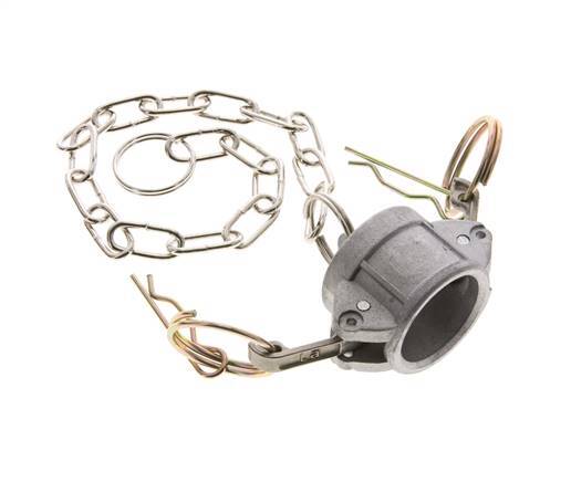 Tapón de acoplamiento de aluminio Camlock DN 20 (3/4'') Tipo DC MIL-C-27487