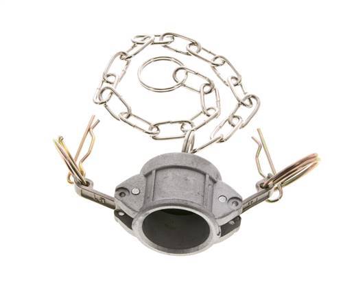 Tapón de acoplamiento de aluminio Camlock DN 20 (3/4'') Tipo DC MIL-C-27487