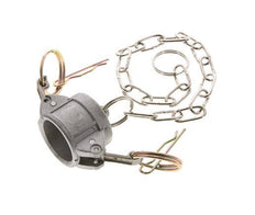 Tapón de acoplamiento de aluminio Camlock DN 20 (3/4'') Tipo DC MIL-C-27487