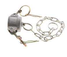 Tapón de acoplamiento de aluminio Camlock DN 20 (3/4'') Tipo DC MIL-C-27487