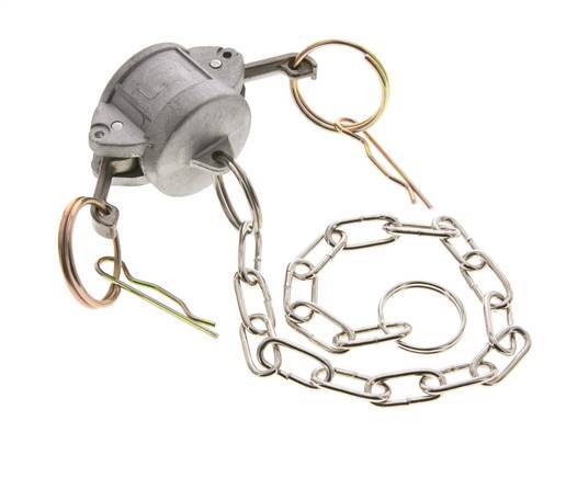 Tapón de acoplamiento de aluminio Camlock DN 20 (3/4'') Tipo DC MIL-C-27487
