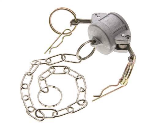 Tapón de acoplamiento de aluminio Camlock DN 20 (3/4'') Tipo DC MIL-C-27487