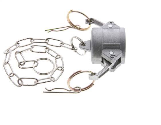 Tapón de acoplamiento de aluminio Camlock DN 25 (1'') Tipo DC MIL-C-27487