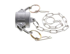 Tapón de acoplamiento de aluminio Camlock DN 25 (1'') Tipo DC MIL-C-27487