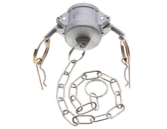 Tapón de acoplamiento de aluminio Camlock DN 25 (1'') Tipo DC MIL-C-27487