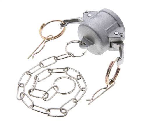 Tapón de acoplamiento de aluminio Camlock DN 25 (1'') Tipo DC MIL-C-27487