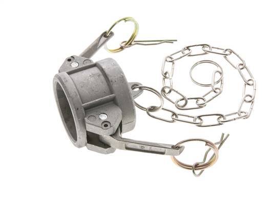 Tapón de acoplamiento de aluminio Camlock DN 32 (1 1/4'') Tipo DC MIL-C-27487