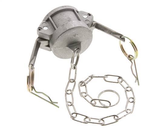 Tapón de acoplamiento de aluminio Camlock DN 32 (1 1/4'') Tipo DC MIL-C-27487