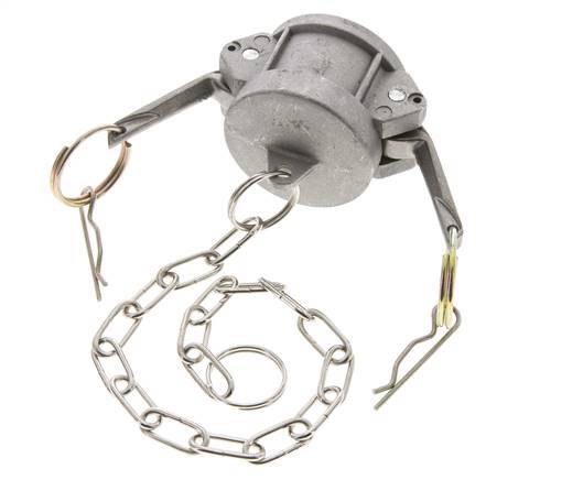Tapón de acoplamiento de aluminio Camlock DN 32 (1 1/4'') Tipo DC MIL-C-27487