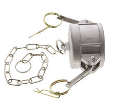 Tapón de acoplamiento de aluminio Camlock DN 50 (2'') Tipo DC MIL-C-27487