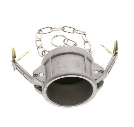 Tapón de acoplamiento de aluminio Camlock DN 50 (2'') Tipo DC MIL-C-27487