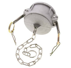 Tapón de acoplamiento de aluminio Camlock DN 60 (2 1/2'') Tipo DC MIL-C-27487