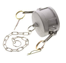 Tapón de acoplamiento de aluminio Camlock DN 60 (2 1/2'') Tipo DC MIL-C-27487