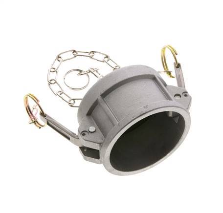 Tapón de acoplamiento de aluminio Camlock DN 60 (2 1/2'') Tipo DC MIL-C-27487