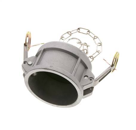 Tapón de acoplamiento de aluminio Camlock DN 60 (2 1/2'') Tipo DC MIL-C-27487