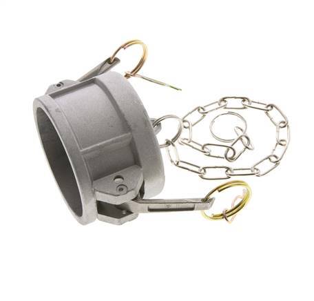 Tapón de acoplamiento de aluminio Camlock DN 60 (2 1/2'') Tipo DC MIL-C-27487