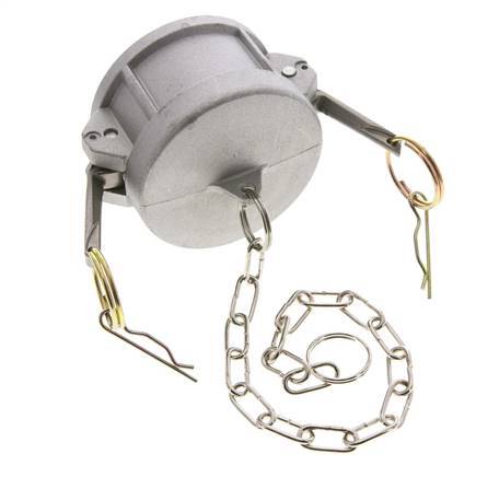 Tapón de acoplamiento de aluminio Camlock DN 60 (2 1/2'') Tipo DC MIL-C-27487