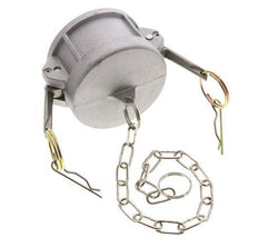 Tapón de acoplamiento de aluminio Camlock DN 60 (2 1/2'') Tipo DC MIL-C-27487