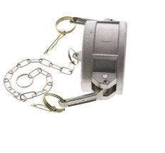 Tapón de acoplamiento de aluminio Camlock DN 75 (3'') Tipo DC MIL-C-27487