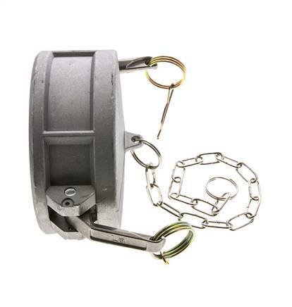 Tapón de acoplamiento de aluminio Camlock DN 90 (4'') Tipo DC MIL-C-27487