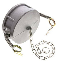 Tapón de acoplamiento de aluminio Camlock DN 90 (4'') Tipo DC MIL-C-27487