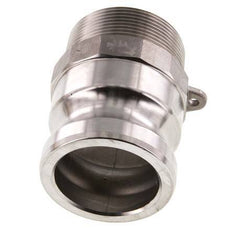Acoplamiento de acero inoxidable Camlock DN 50 (2'') R 2'' rosca macho tipo F MIL-C-27487