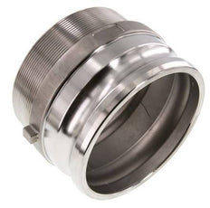 Acoplamiento de acero inoxidable Camlock DN 120 (5'') R 5'' Rosca Macho Tipo F MIL-C-27487