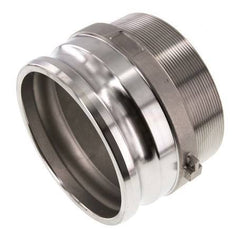 Acoplamiento de acero inoxidable Camlock DN 120 (5'') R 5'' Rosca Macho Tipo F MIL-C-27487