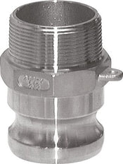 Acoplamiento de latón Camlock DN 140 (6'') R 6'' rosca macho tipo F MIL-C-27487