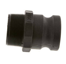 Acoplamiento de polipropileno Camlock DN 50 (2'') R 2'' rosca macho tipo F MIL-C-27487