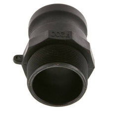 Acoplamiento de polipropileno Camlock DN 50 (2'') R 2'' rosca macho tipo F MIL-C-27487