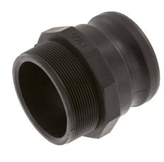 Acoplamiento de polipropileno Camlock DN 75 (3'') R 3'' rosca macho tipo F MIL-C-27487