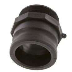 Acoplamiento de polipropileno Camlock DN 75 (3'') R 3'' rosca macho tipo F MIL-C-27487