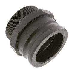 Acoplamiento de polipropileno Camlock DN 90 (4'') R 4'' rosca macho tipo F MIL-C-27487