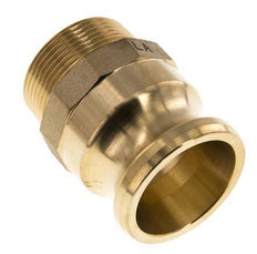Acoplamiento de latón Camlock DN 40 (1 1/2'') R 1 1/2'' Rosca Macho Tipo F MIL-C-27487