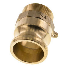 Acoplamiento de latón Camlock DN 40 (1 1/2'') R 1 1/2'' Rosca Macho Tipo F MIL-C-27487