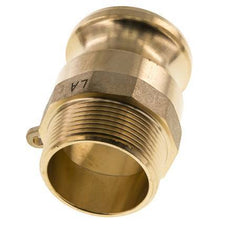 Acoplamiento de latón Camlock DN 40 (1 1/2'') R 1 1/2'' Rosca Macho Tipo F MIL-C-27487