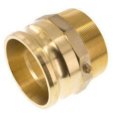Acoplamiento de latón Camlock DN 90 (4'') R 4'' rosca macho tipo F MIL-C-27487