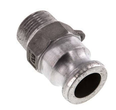 Acoplamiento de aluminio Camlock DN 25 (1'') R 1'' Rosca Macho Tipo F MIL-C-27487