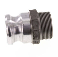 Acoplamiento de aluminio Camlock DN 40 (1 1/2'') R 1 1/2'' Rosca Macho Tipo F MIL-C-27487