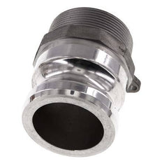 Acoplamiento de aluminio Camlock DN 50 (2'') R 2'' rosca macho tipo F MIL-C-27487