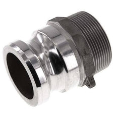 Acoplamiento de aluminio Camlock DN 50 (2'') R 2'' rosca macho tipo F MIL-C-27487